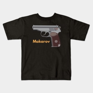 Makarov Soviet Pistol Kids T-Shirt